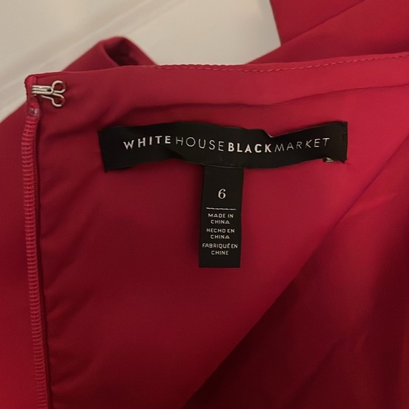 WHBM Red Cocktail Dress, 6 - Picture 5 of 5